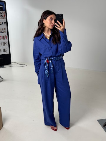 Blue Set Look
