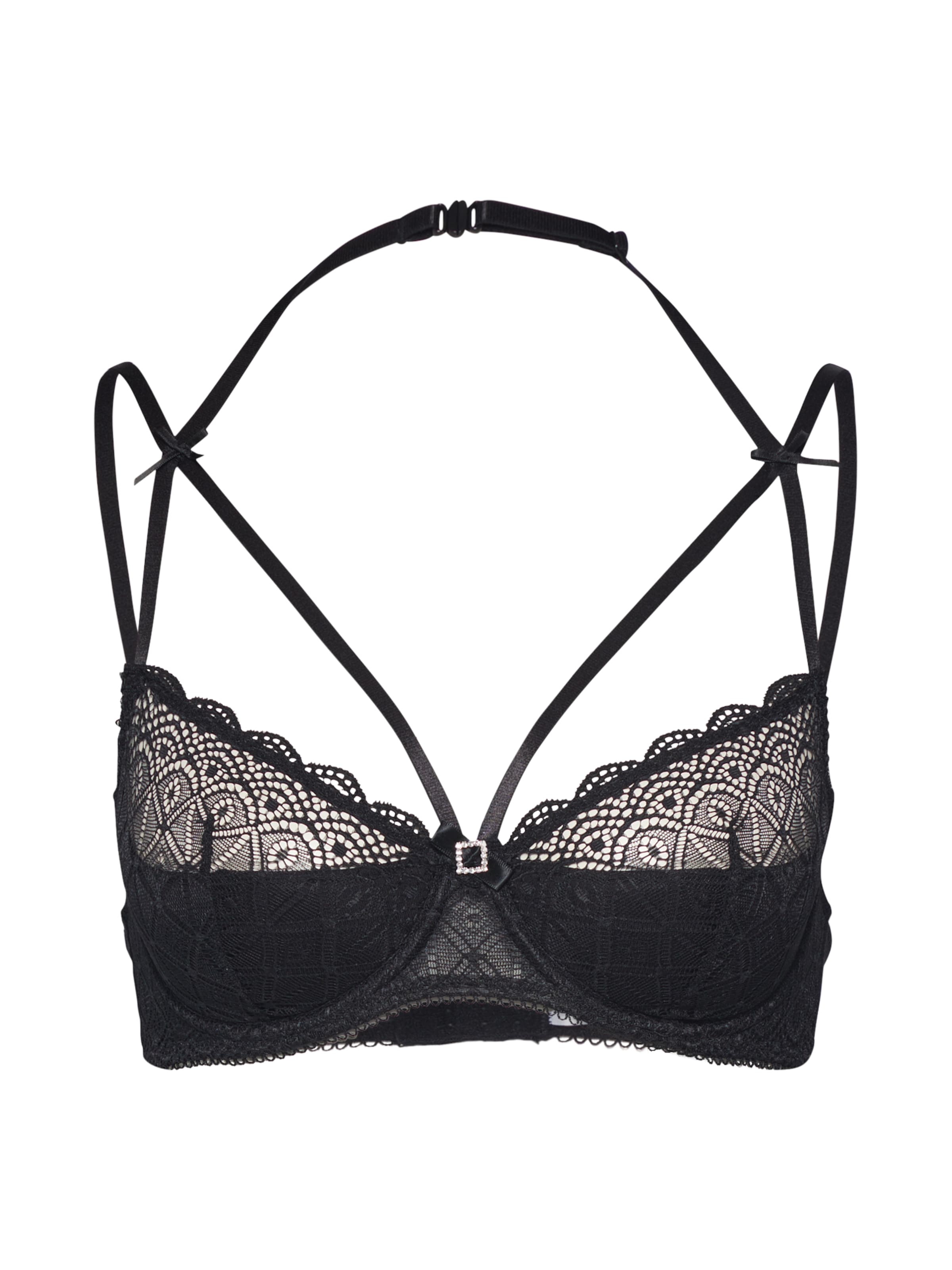 LASCANA Regular Bra in Black: front