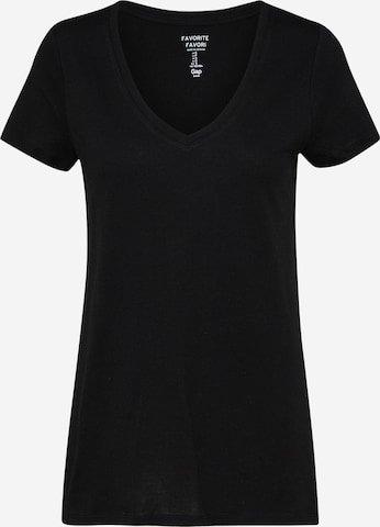 GAP Shirt in Zwart: voorkant