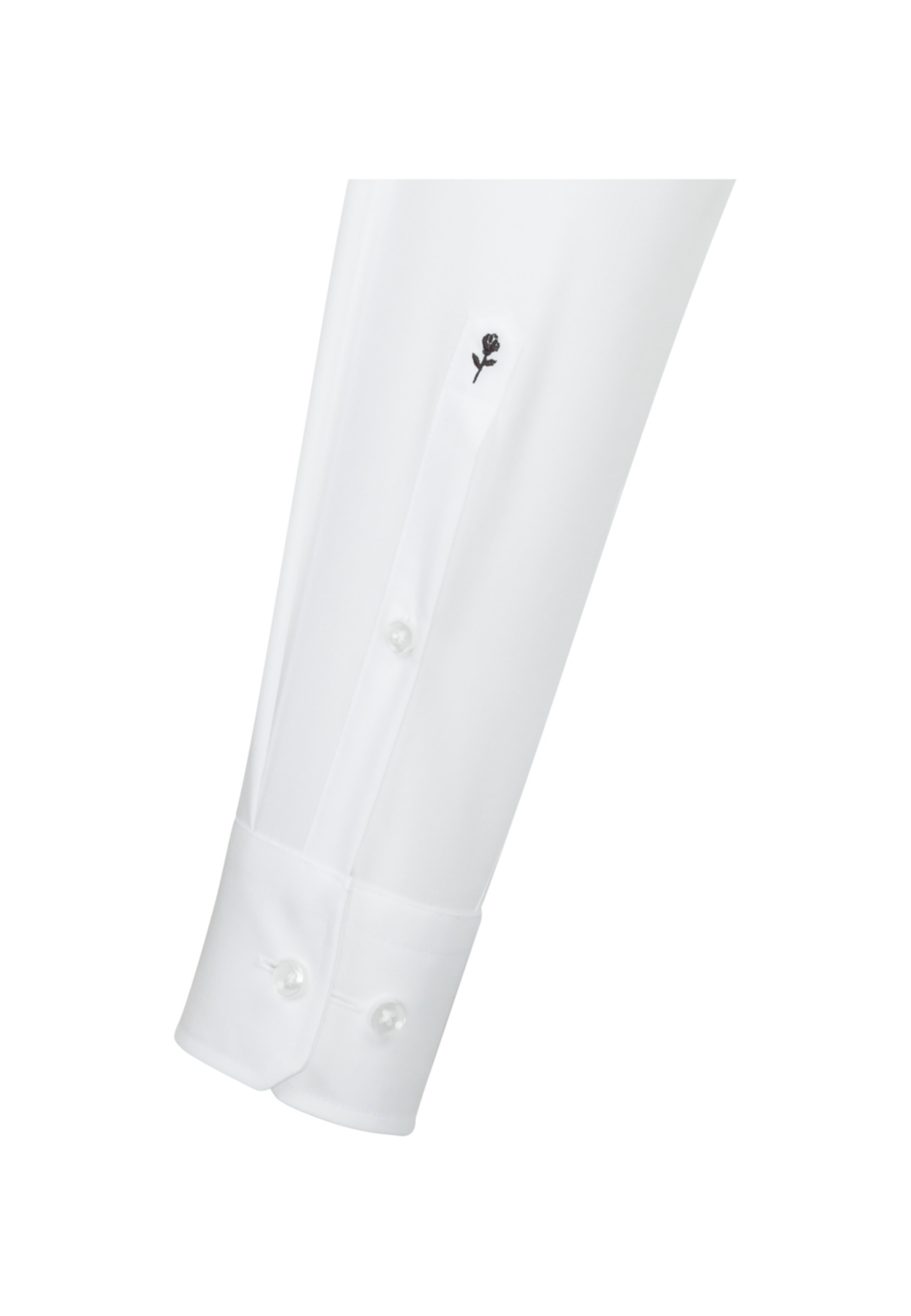 SEIDENSTICKER Slim Fit Hemd in Weiß