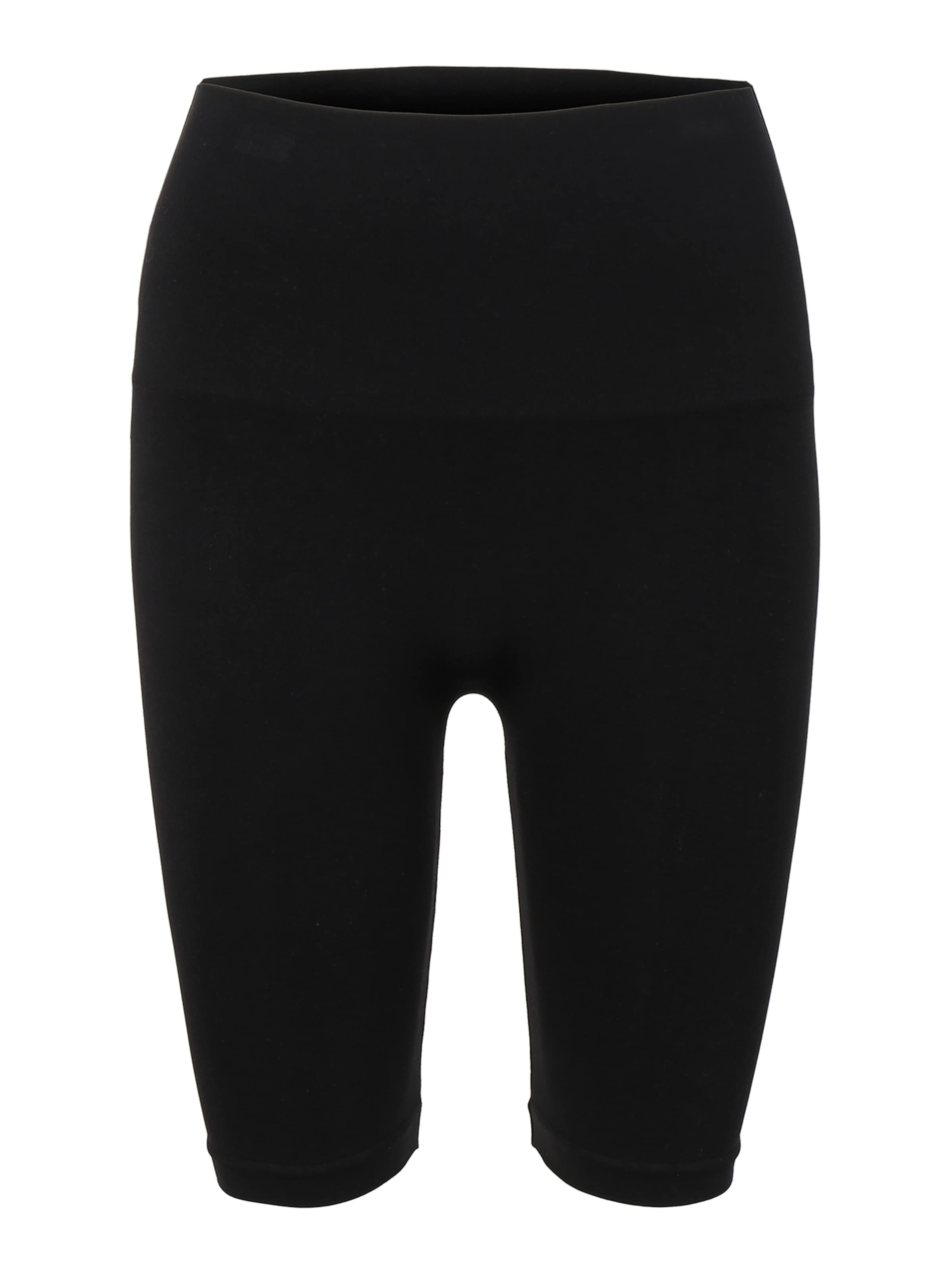 PIECES Slimfit Shapingbukser 'Imagine' i sort: forside