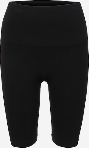 Coupe slim Pantalon modelant 'Imagine' PIECES en noir : devant