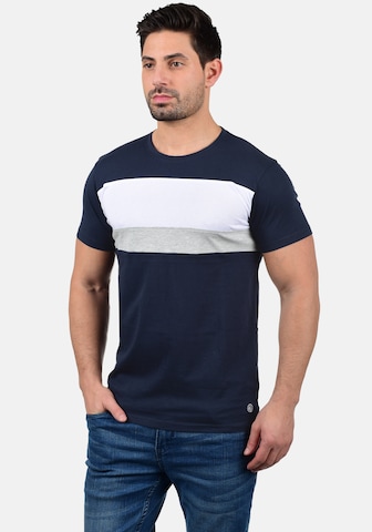 !Solid Shirt 'Sascha' in Blue: front