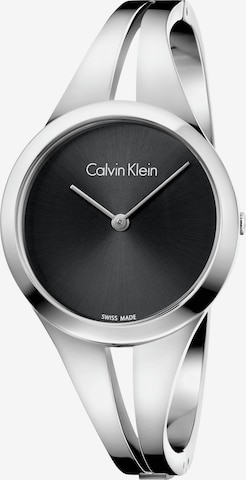 Calvin Klein Analoog horloge in Zilver: voorkant