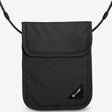 Pacsafe Crossbody Bag in Black: front