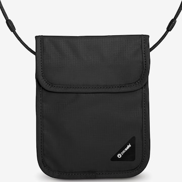 Pacsafe Crossbody Bag in Black: front