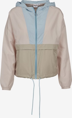 Urban Classics Between-Season Jacket in Beige: front