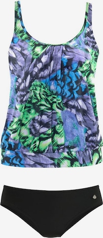 T-shirt Tankini di LASCANA in blu: frontale