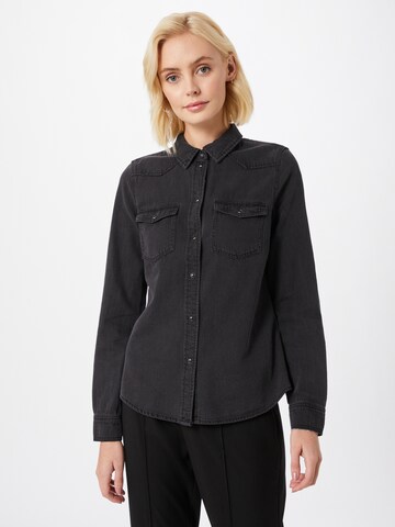 Camicia da donna 'MARIA' di VERO MODA in nero: frontale