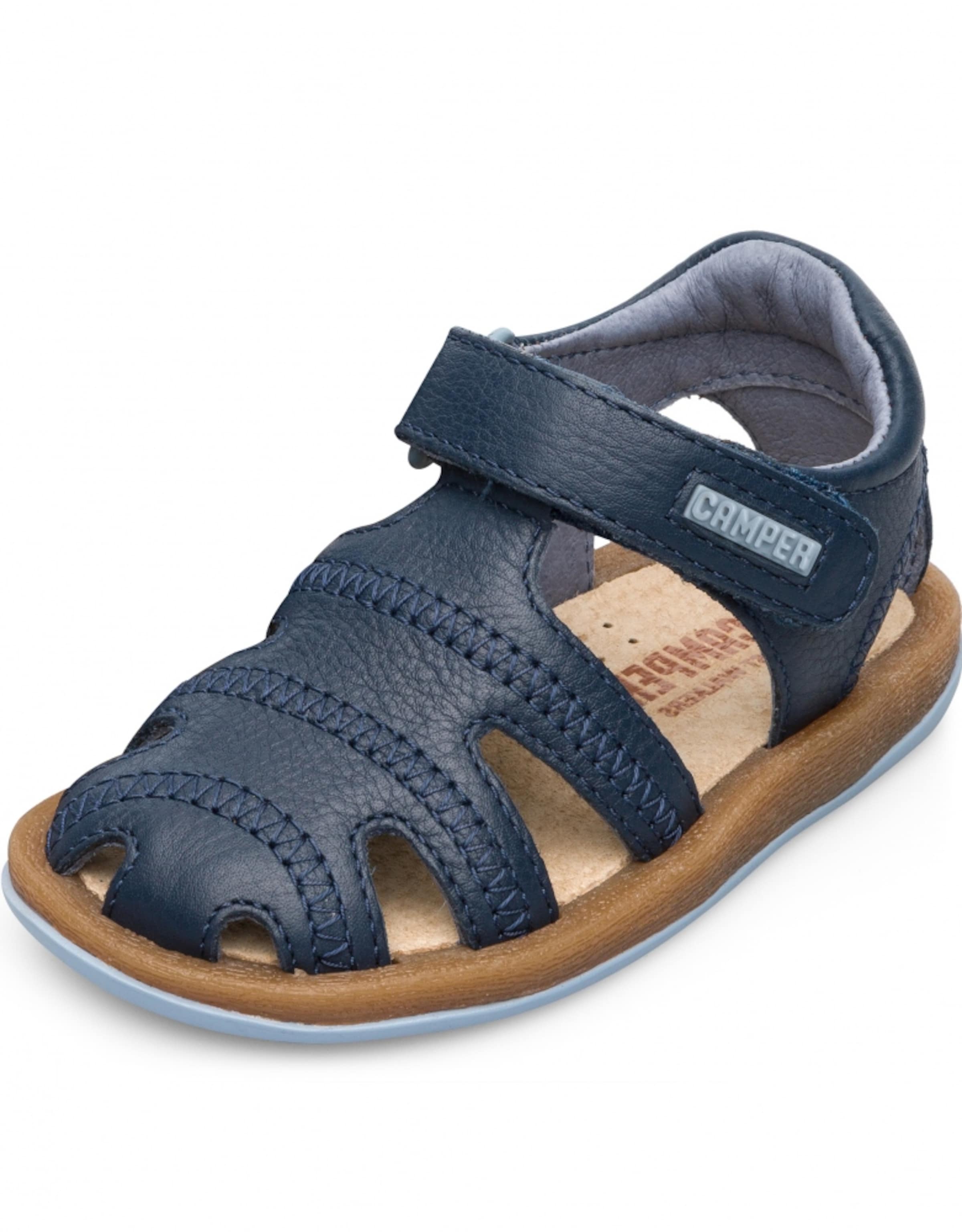 Sandales ' Bicho ' CAMPER en bleu : devant