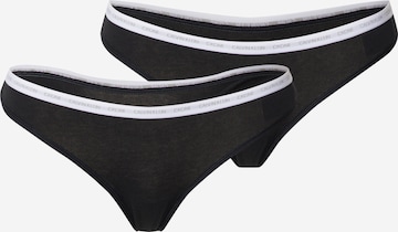 String Calvin Klein Underwear en noir : devant