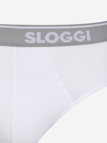 SLOGGI Regular Slip 'men GO ABC' in White