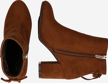 ABOUT YOU Ankle Boots 'Azra' in Brown: side