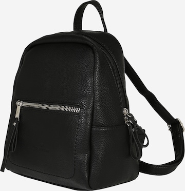 TOM TAILOR Rucksack 'Tinna' in Schwarz: bočná strana