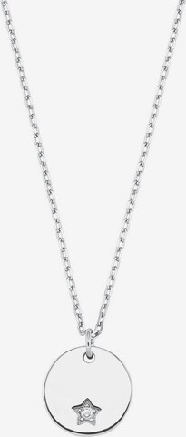 AMOR Necklace in Silver: front