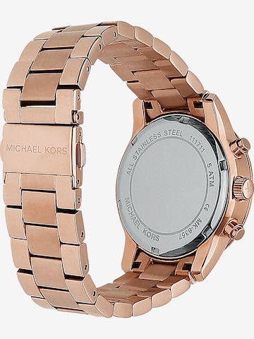 auksinė Michael Kors Analoginis (įprasto dizaino) laikrodis 'MK6357'