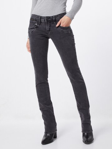 Regular Jeans 'Piper' de la Herrlicher pe negru: față