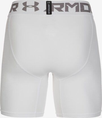 UNDER ARMOUR Skinny Workout Pants in White