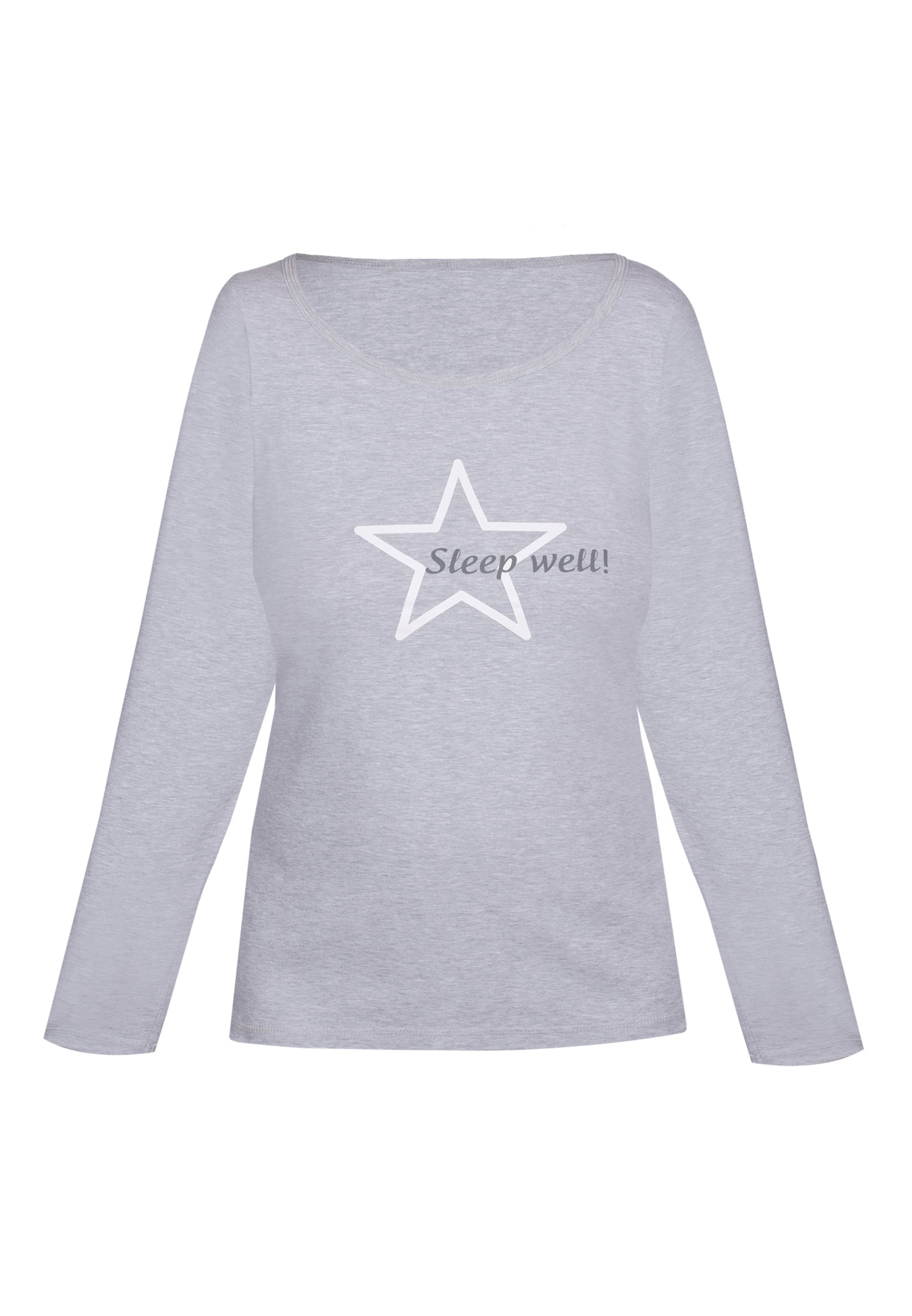 sassa - Shirt in graumeliert