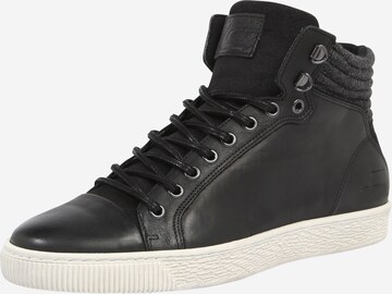 BULLBOXER Sneakers hoog in Zwart: voorkant