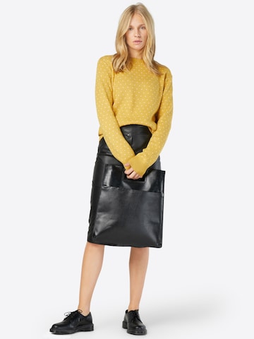 ABOUT YOU Sweater 'Leena Jumper' in Yellow
