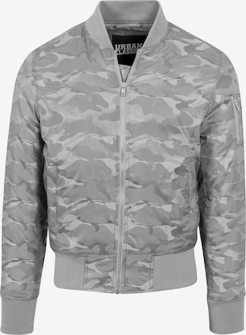 Urban Classics Between-Season Jacket in Grey: front