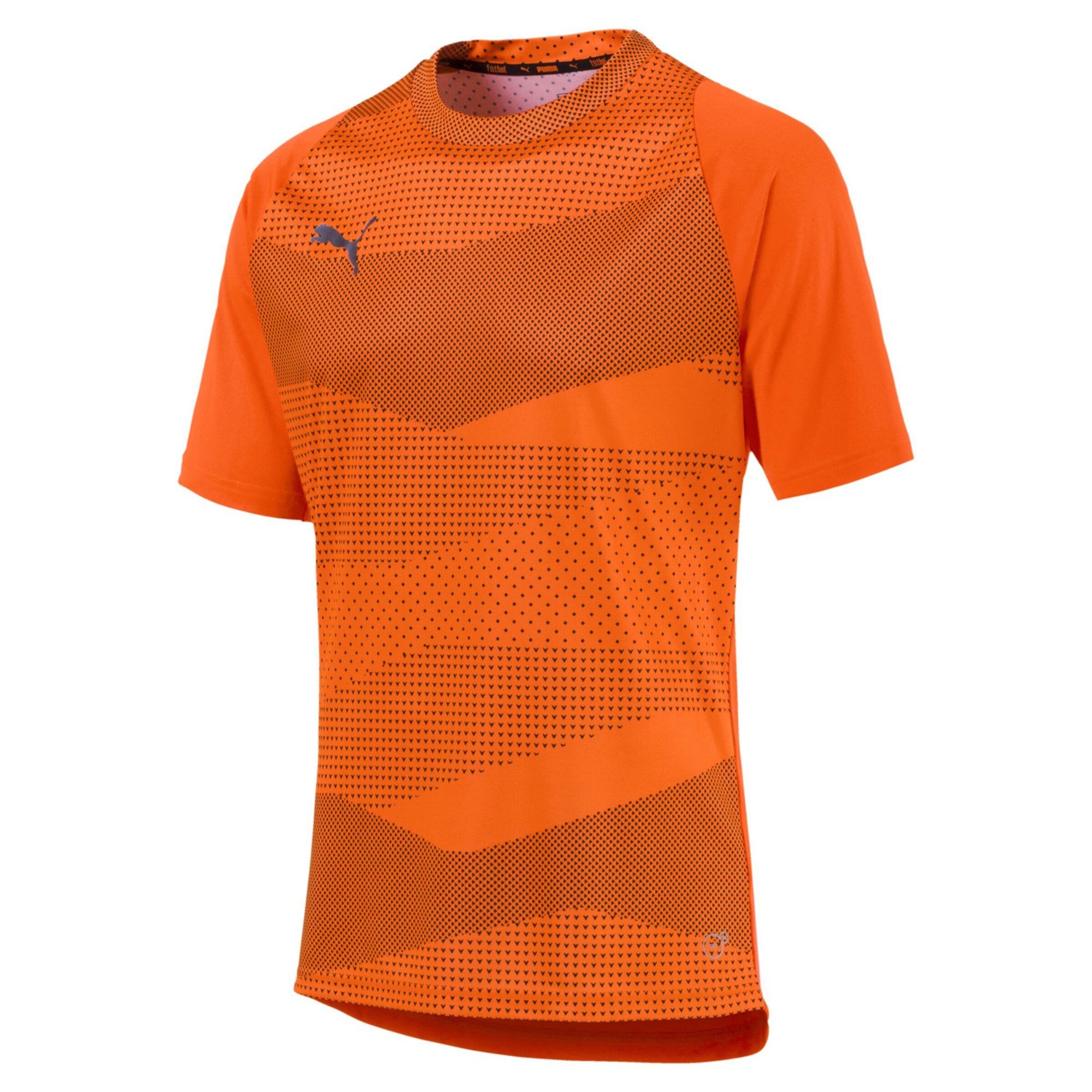 PUMA Performance Shirt in Orange: front