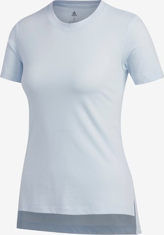 T-shirt fonctionnel 'Go To' ADIDAS SPORTSWEAR en bleu