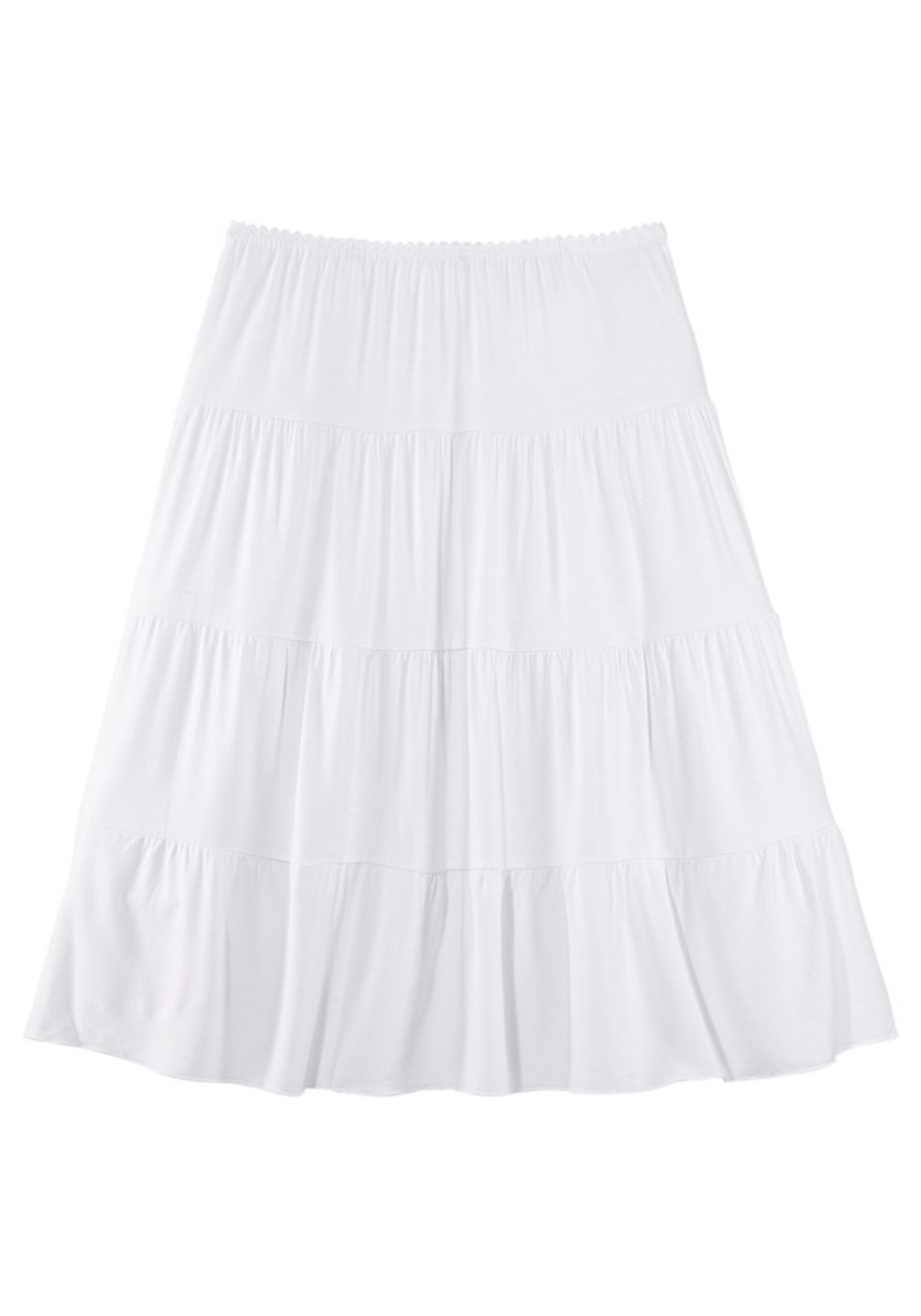 BEACH TIME - Kurzer Strandrock in weiß