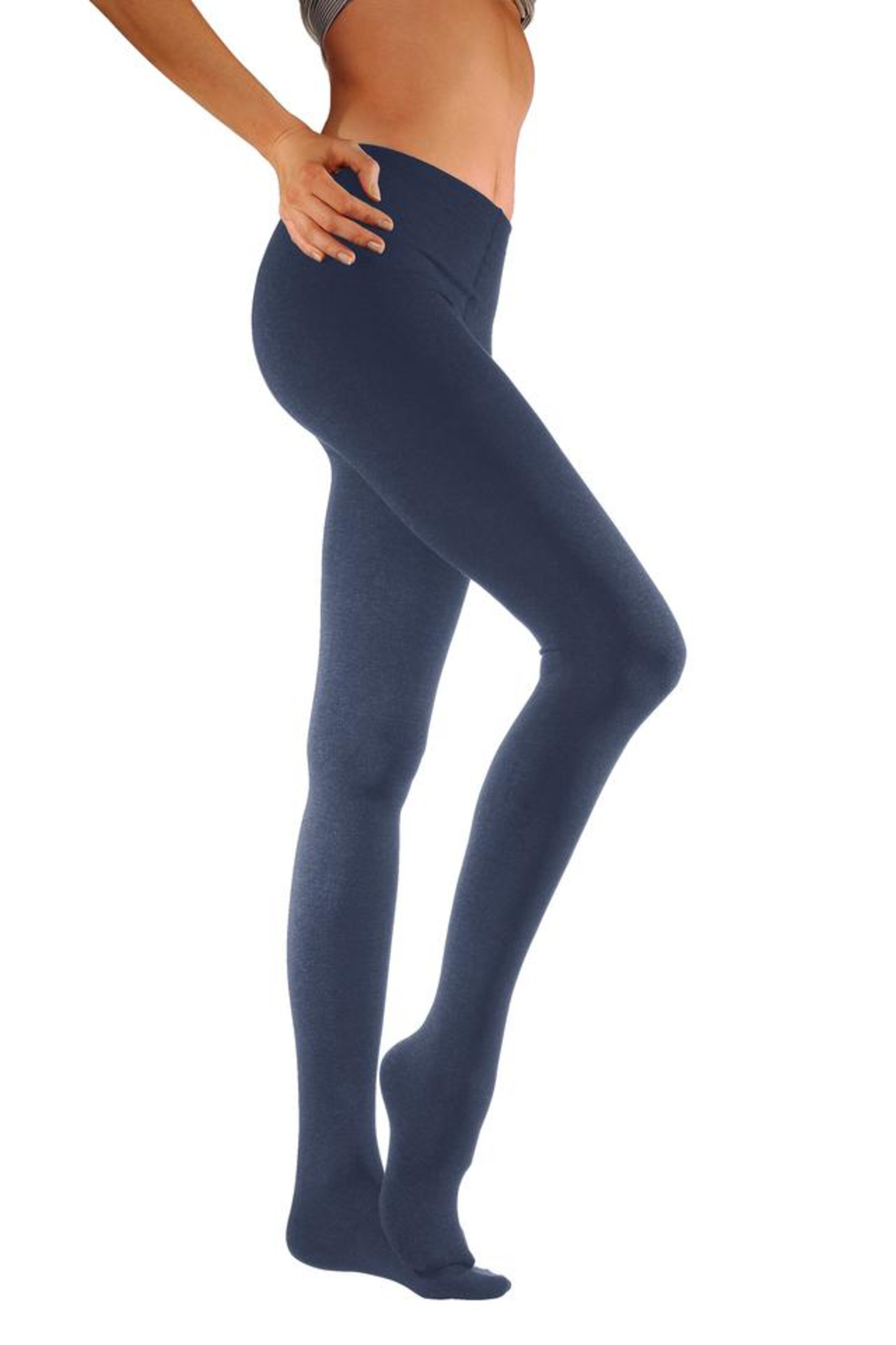 LAVANA Regular Sukkahousut värissä sininen