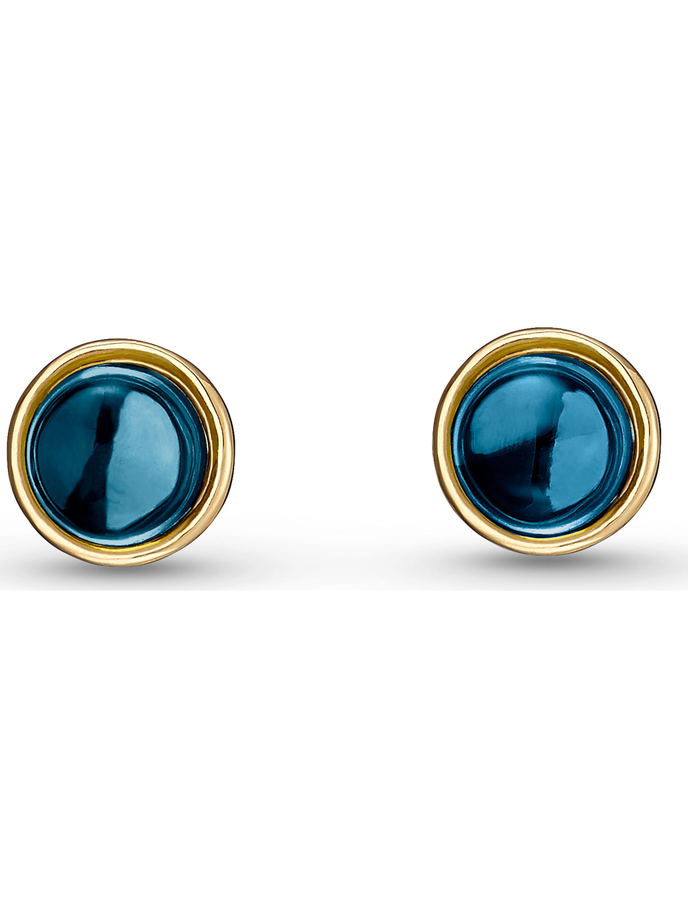 CHRIST Earrings in Blue: front