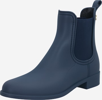 LEMON JELLY Rubber boot 'Splash' in Blue: front