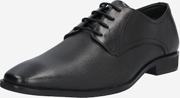 ABOUT YOU Lace-Up Shoes 'Bastian' in Black: front