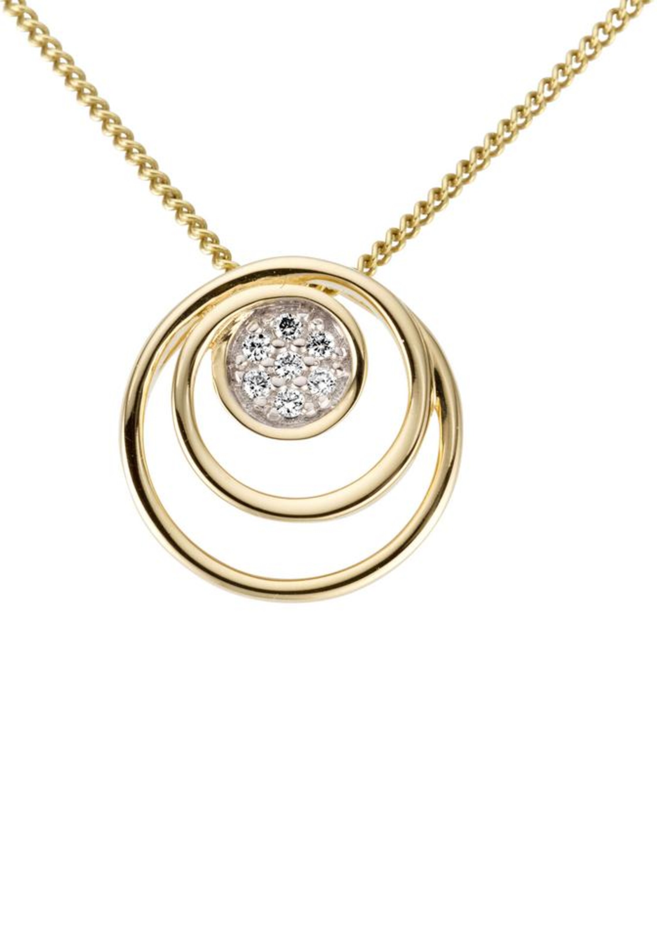 FIRETTI Pendant in Gold: front