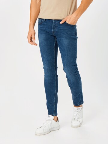 Only & Sons Slimfit Jeans 'Loom' in Blauw: voorkant