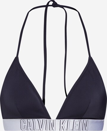 Calvin Klein Swimwear Trojuholníky Bikinový top - Čierna: predná strana