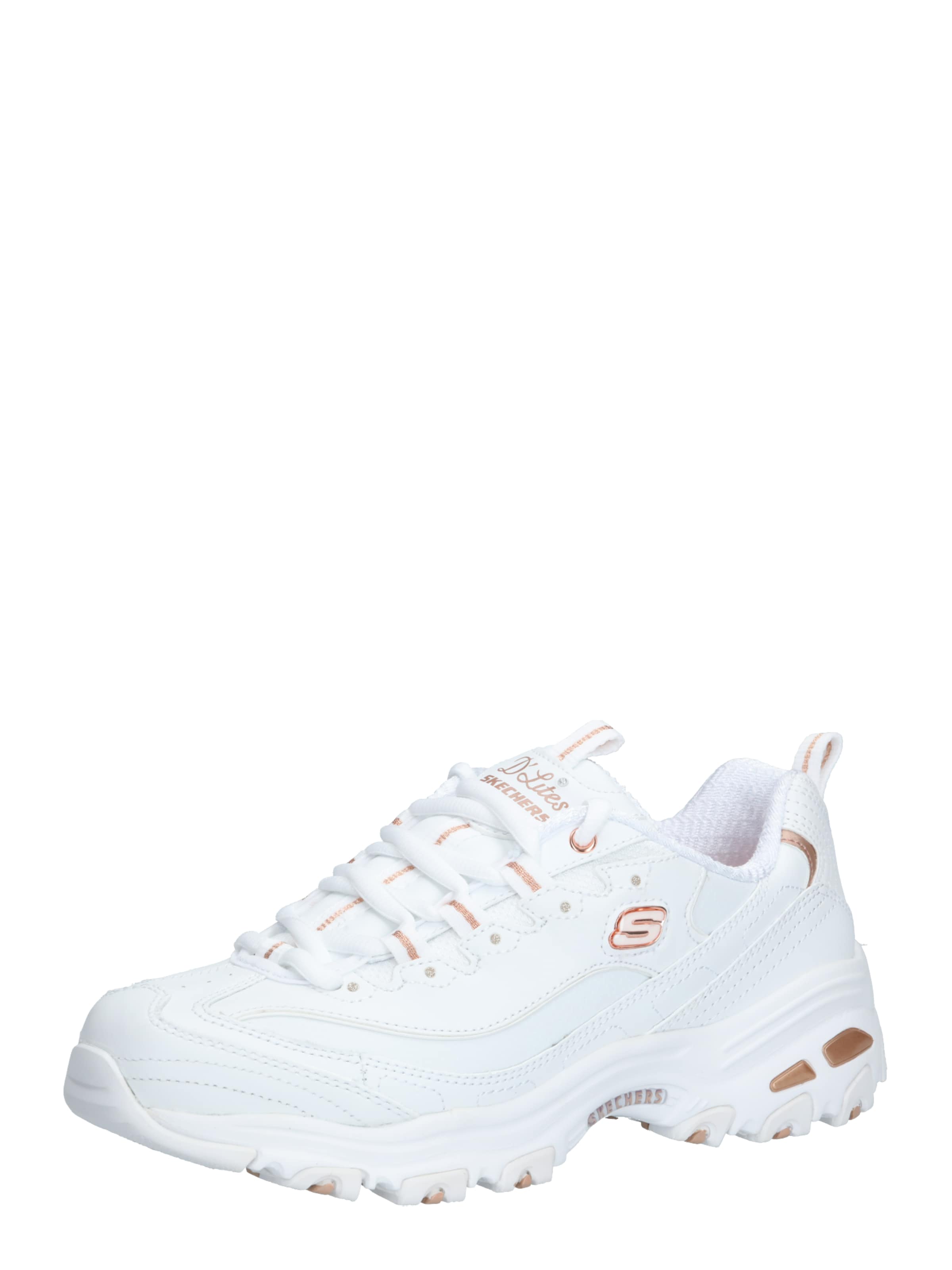 SKECHERS Sneaker 'D'Lites' in rosegold / weiß, Produktansicht