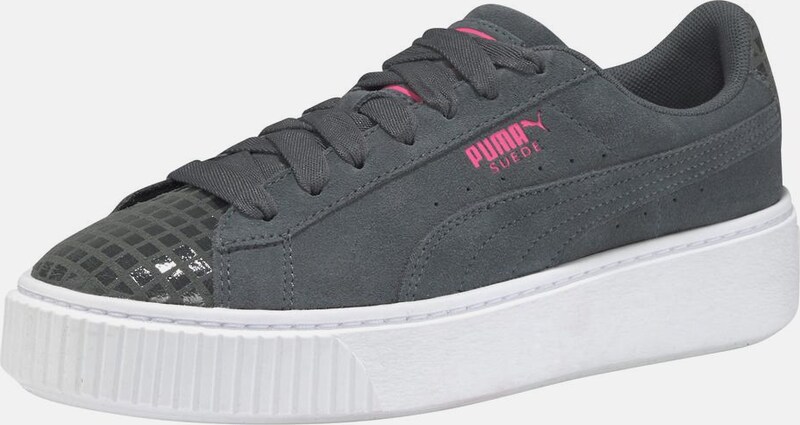 PUMA Turnschuhe 'Suede Platform Street Markenrabatt 2 Leder Magnanni Pueblo Sneaker schwarz Lederschuhe Herren Größe 12