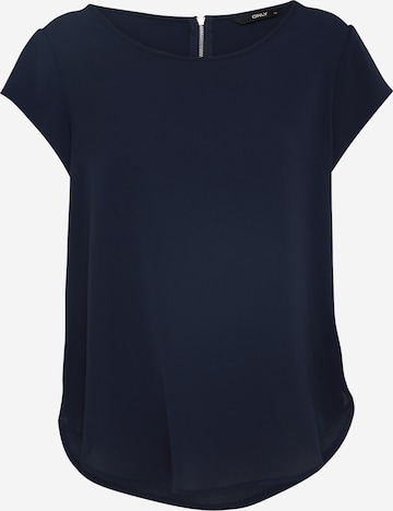 ONLY Blouse 'Vic' in Blauw: voorkant