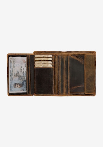 Portamonete 'Evan' di KLONDIKE 1896 in marrone