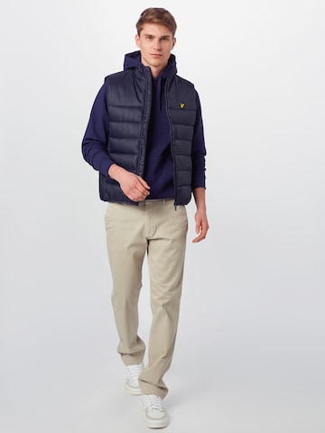 Lyle & Scott Bodywarmer 'Wadded Gilet ' in Blauw