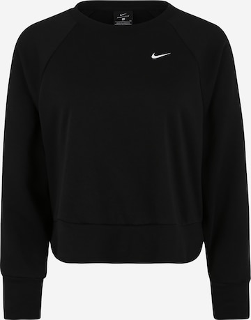 NIKE Sportsweatshirt 'Versa' in Schwarz: predná strana