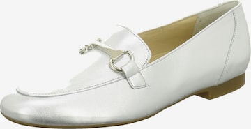 Paul Green Moccasins in Silver: front