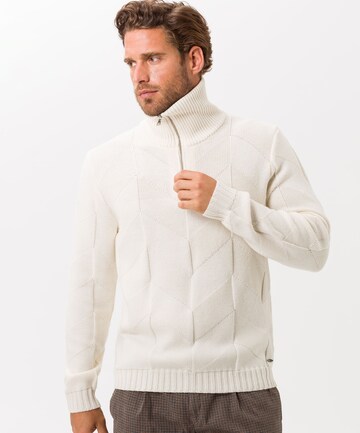 BRAX Sweater 'Steffen' in White: front