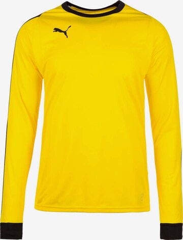 PUMA Performance Shirt 'Liga' in Yellow: front