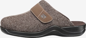 ROHDE Slippers 'Vaasa-H' in Brown: front