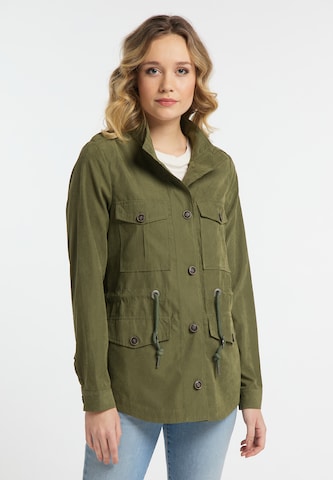 DREIMASTER Between-Season Jacket in Green: front