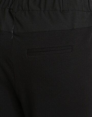Kaffe Skinny Bandplooibroek 'Jillian' in Zwart