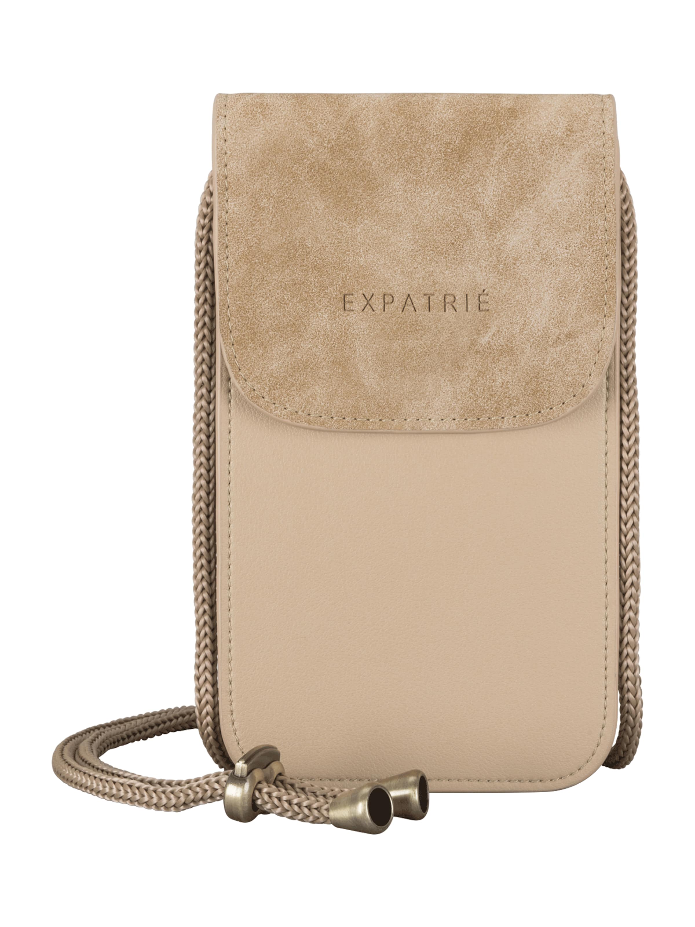 Expatrié Crossbody bag 'Amelie' in Beige: front