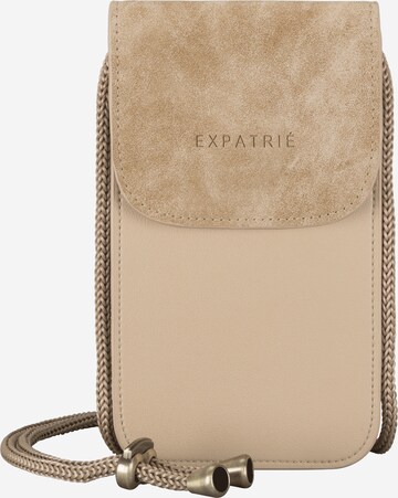 Expatrié Handytasche 'Amelie' in Beige: predná strana